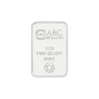  5oz Silver Eureka Minted Bar 999 Silver