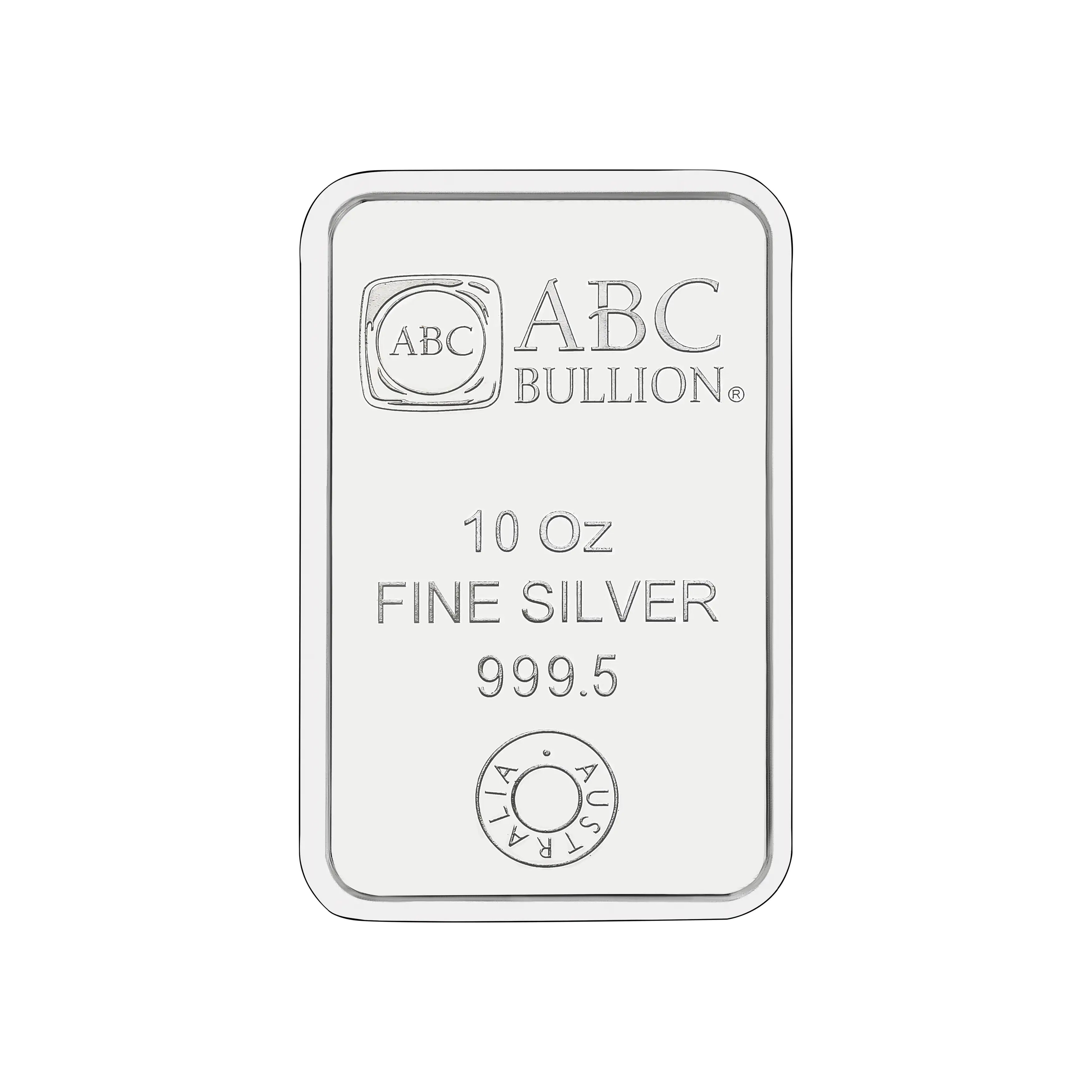 10oz Silver Eureka Minted Bar 999.5 Silver