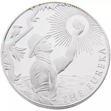 1oz Eureka Minted Silver Coin