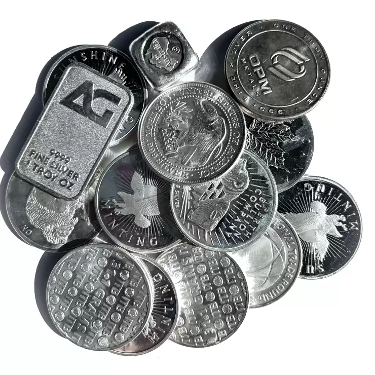 Dealers Choice 1oz Silver coins