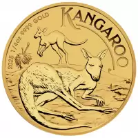  1/4oz Perth Mint Kangaroo Minted Coin Gold
